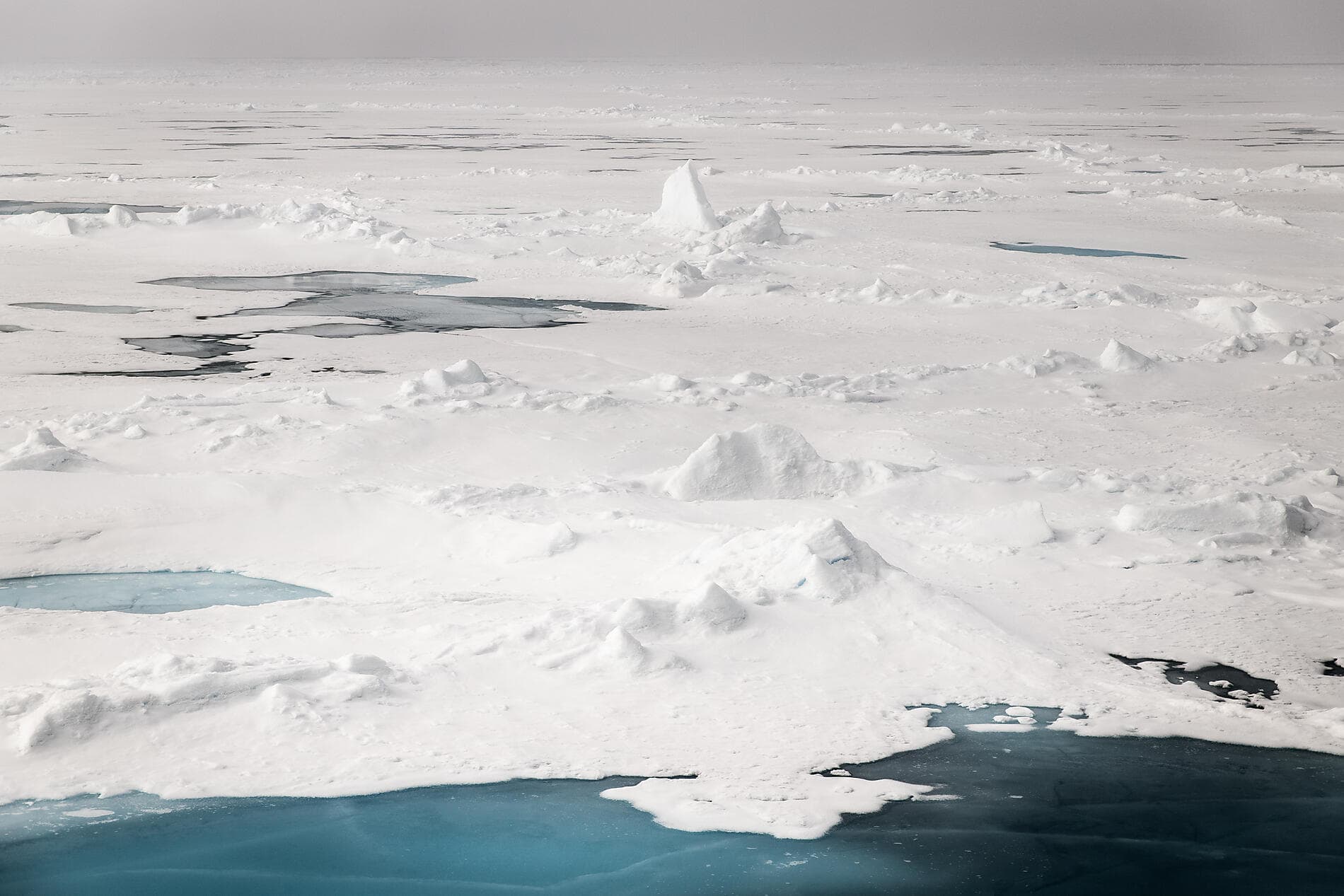 Der geografische Nordpol 