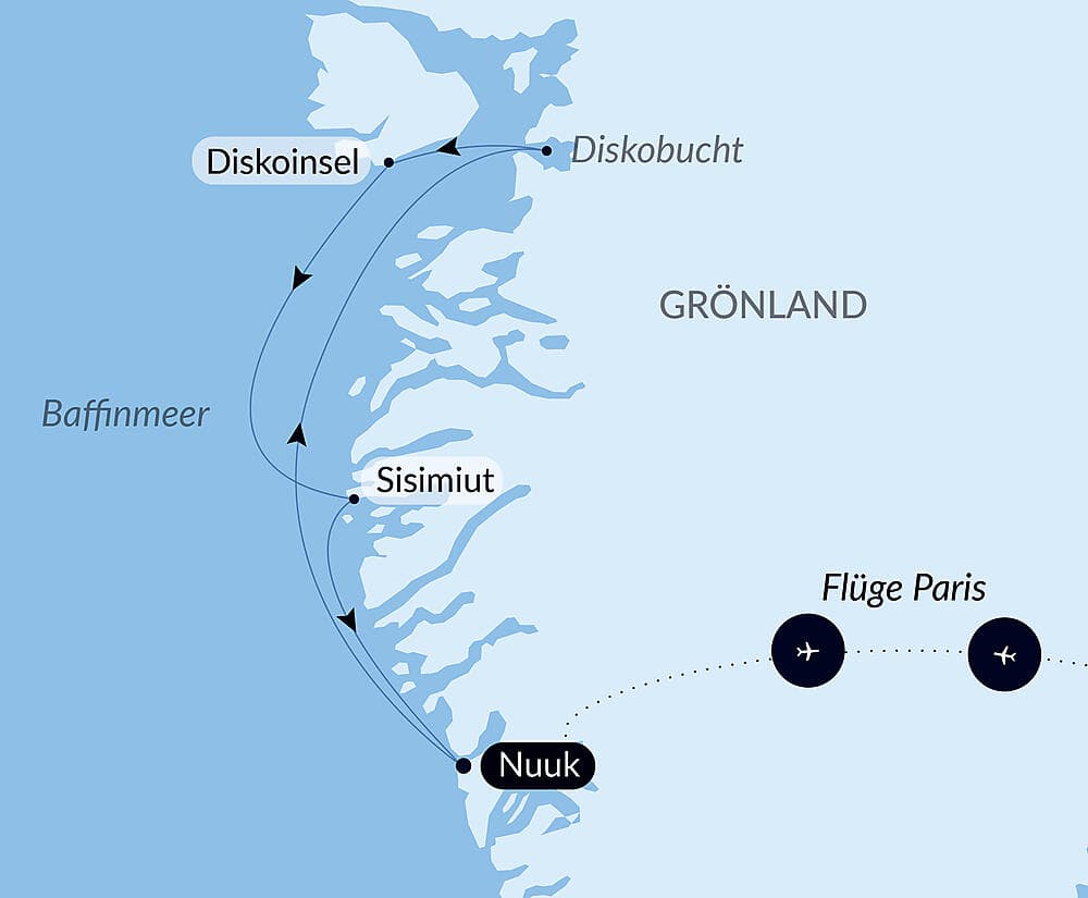 Frühling in der Arktis, zwischen Eis und Inuit-Kultur