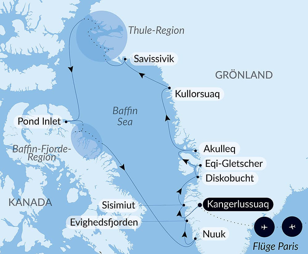 Kurs auf die ultimative Thule-Region
