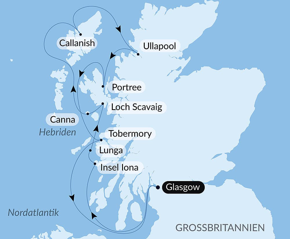 Mythische Inseln und wilde Landschaften auf den Hebriden null