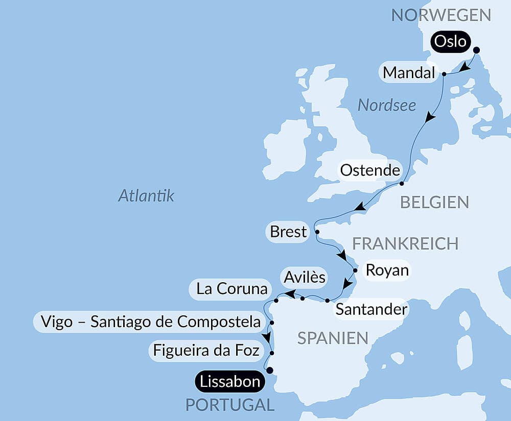 Von der Nordsee bis zum Golf von Biskaya null