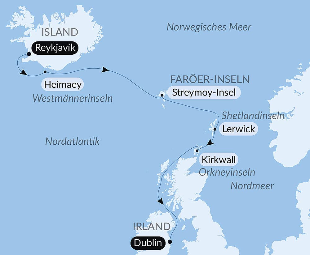Totale Sonnenfinsternis, von Island bis Irland  null