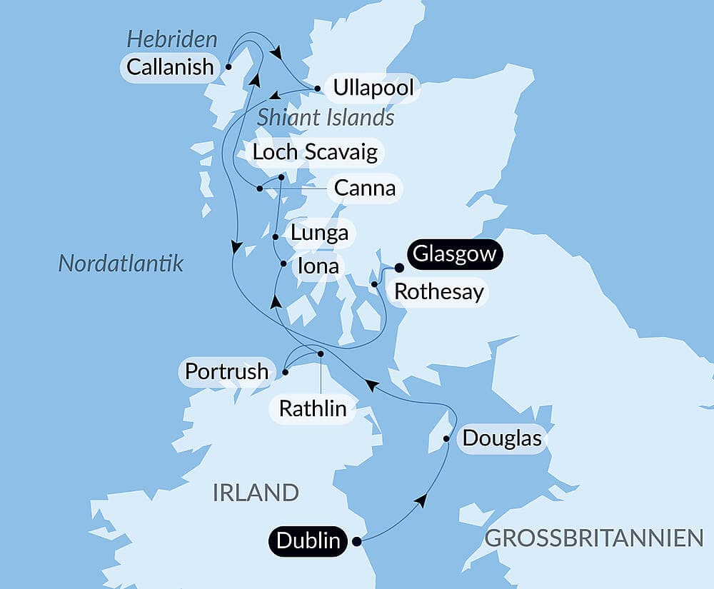 Der Archipel der Hebriden, Eintauchen in eine wilde Welt null