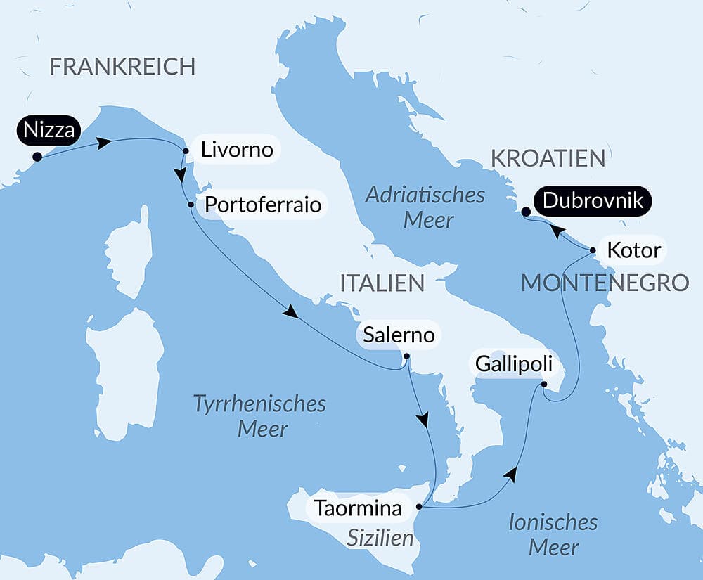 Von der Stadt der Engel zu den Ufern der Adria