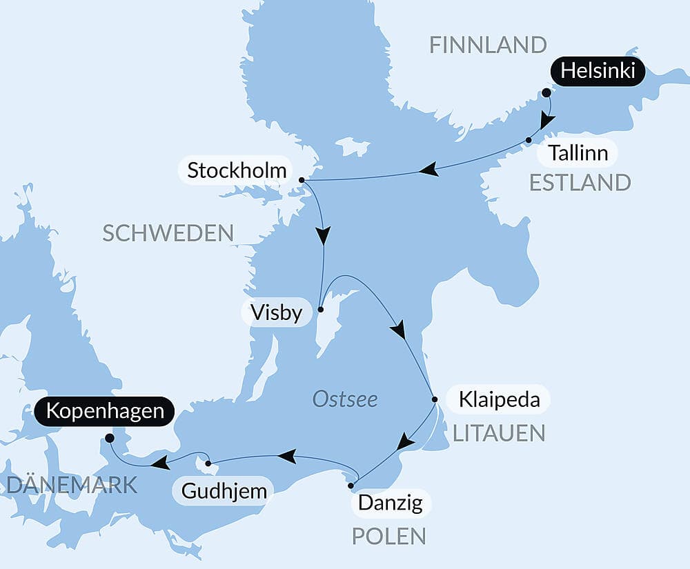 Kreuzfahrt zu den historischen Städten der Ostsee – mit Smithsonian Journeys
