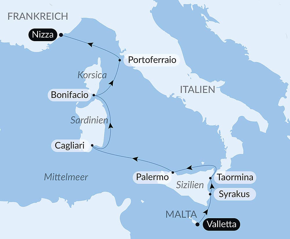 Die Inseln des Mittelmeers: Sizilien, Sardinien, Korsika und Elba – mit Smithsonian Journeys