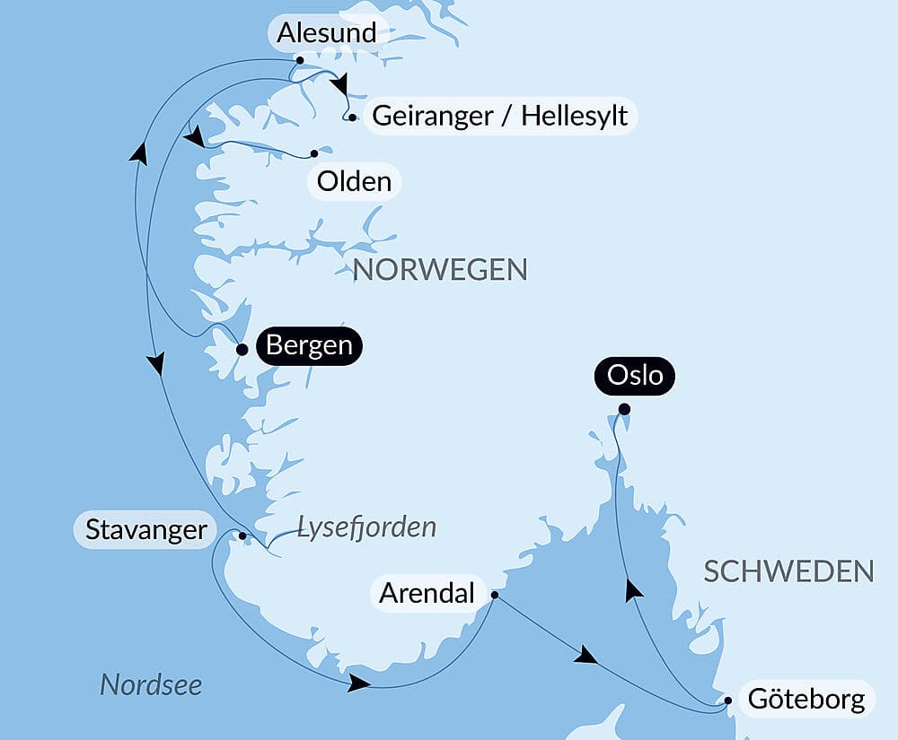 Kreuzfahrt durch die norwegischen Fjorde – mit Smithsonian Journeys null