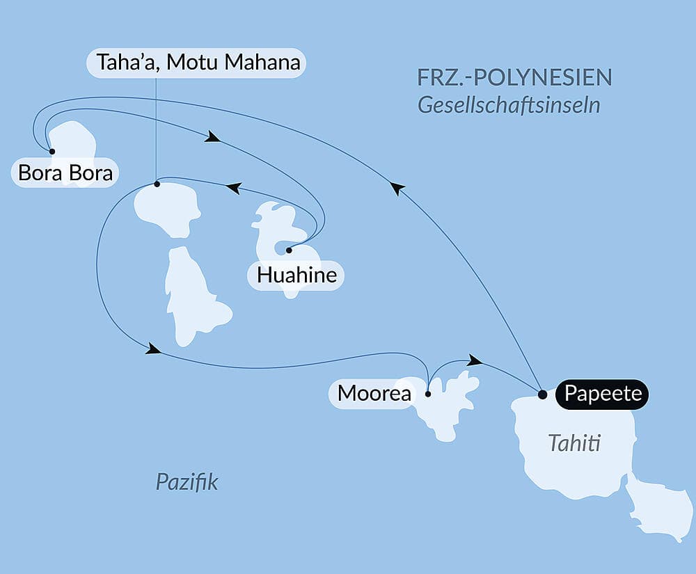 Tahiti und Gesellschaftsinseln  null