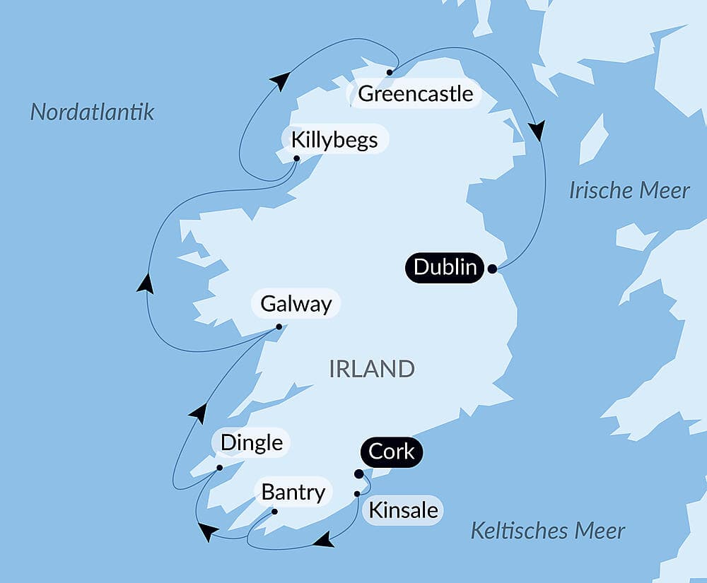 Rund um die Smaragdinsel null