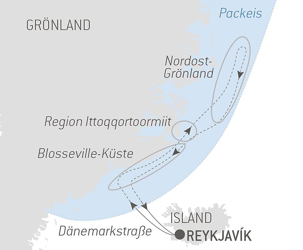Das unerforschte Meereis von Nordost-Grönland null