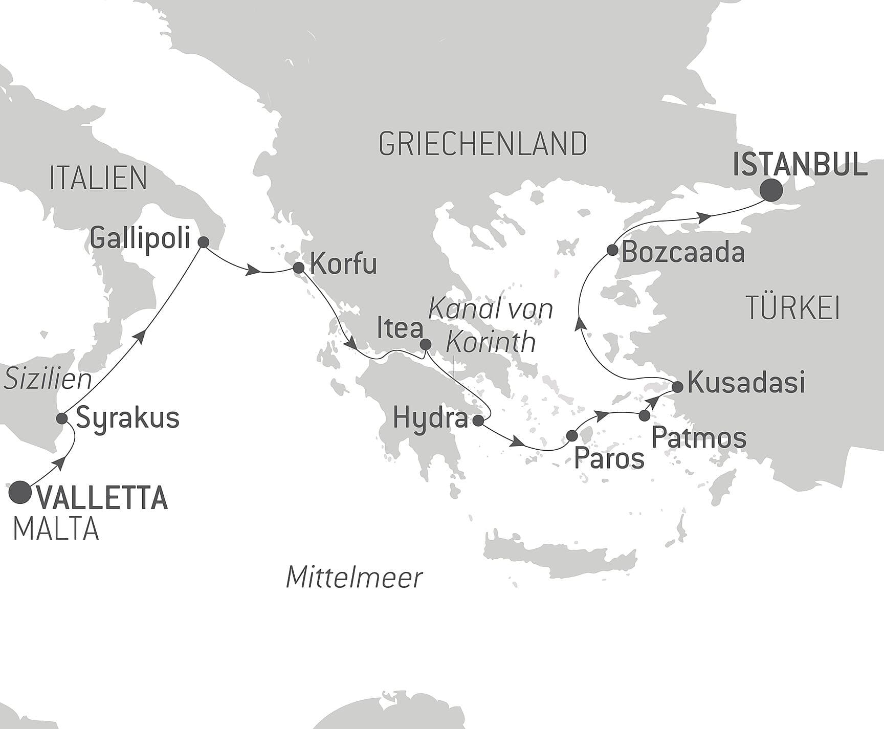Faszinierende Inselwelt der Ägäis