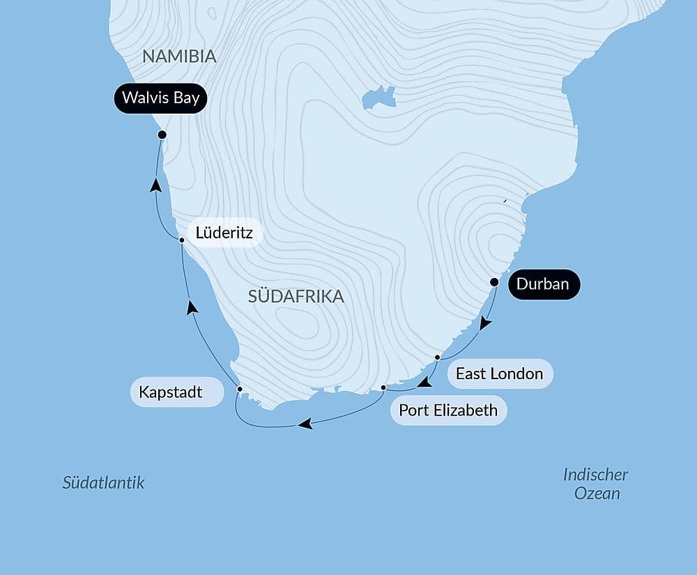 Südafrika und Namibia vom Meer aus: Rund um das Kap der Guten Hoffnung – mit Smithsonian Journeys null