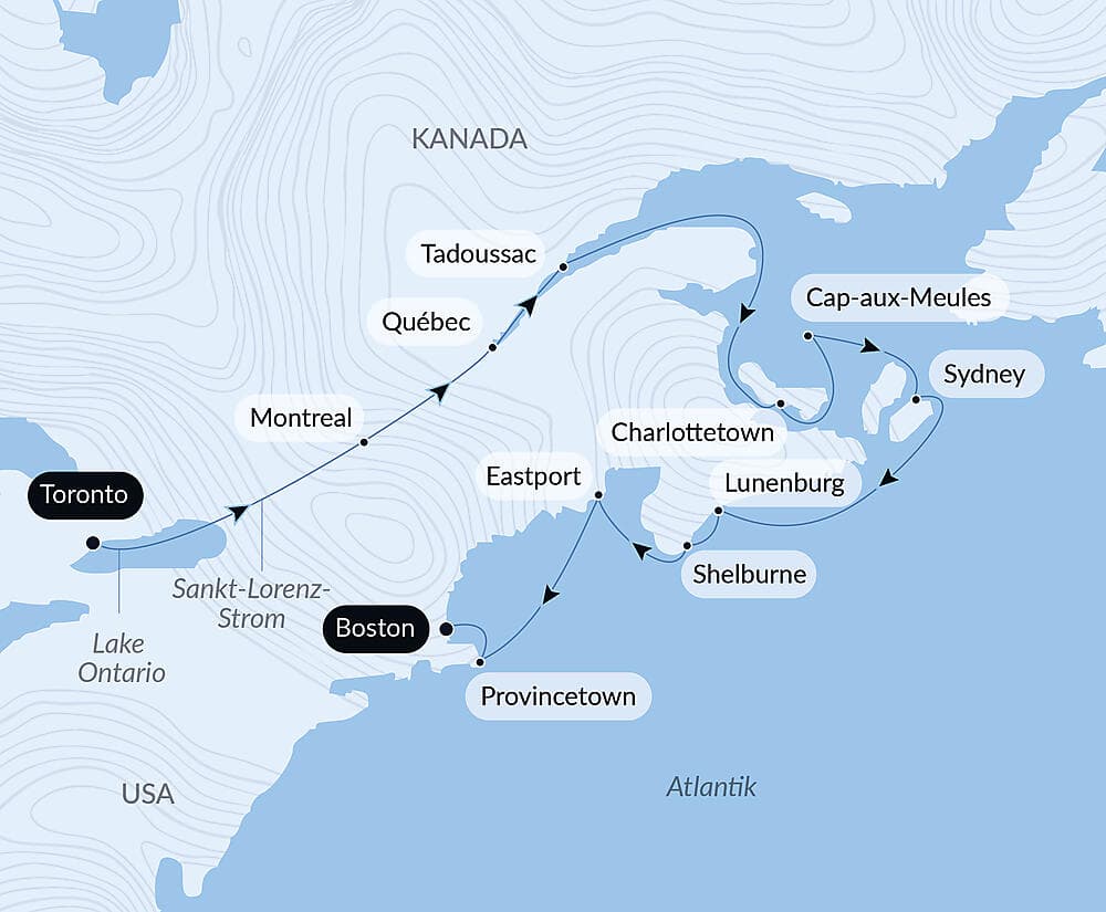 Reise entlang des Sankt-Lorenz-Stroms: Von Québec zu den Seeprovinzen – mit Smithsonian Journeys null