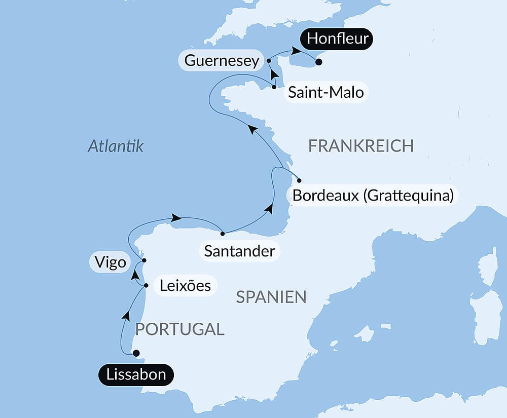 Befestigte Städte am Atlantik und die Iberische Halbinsel null