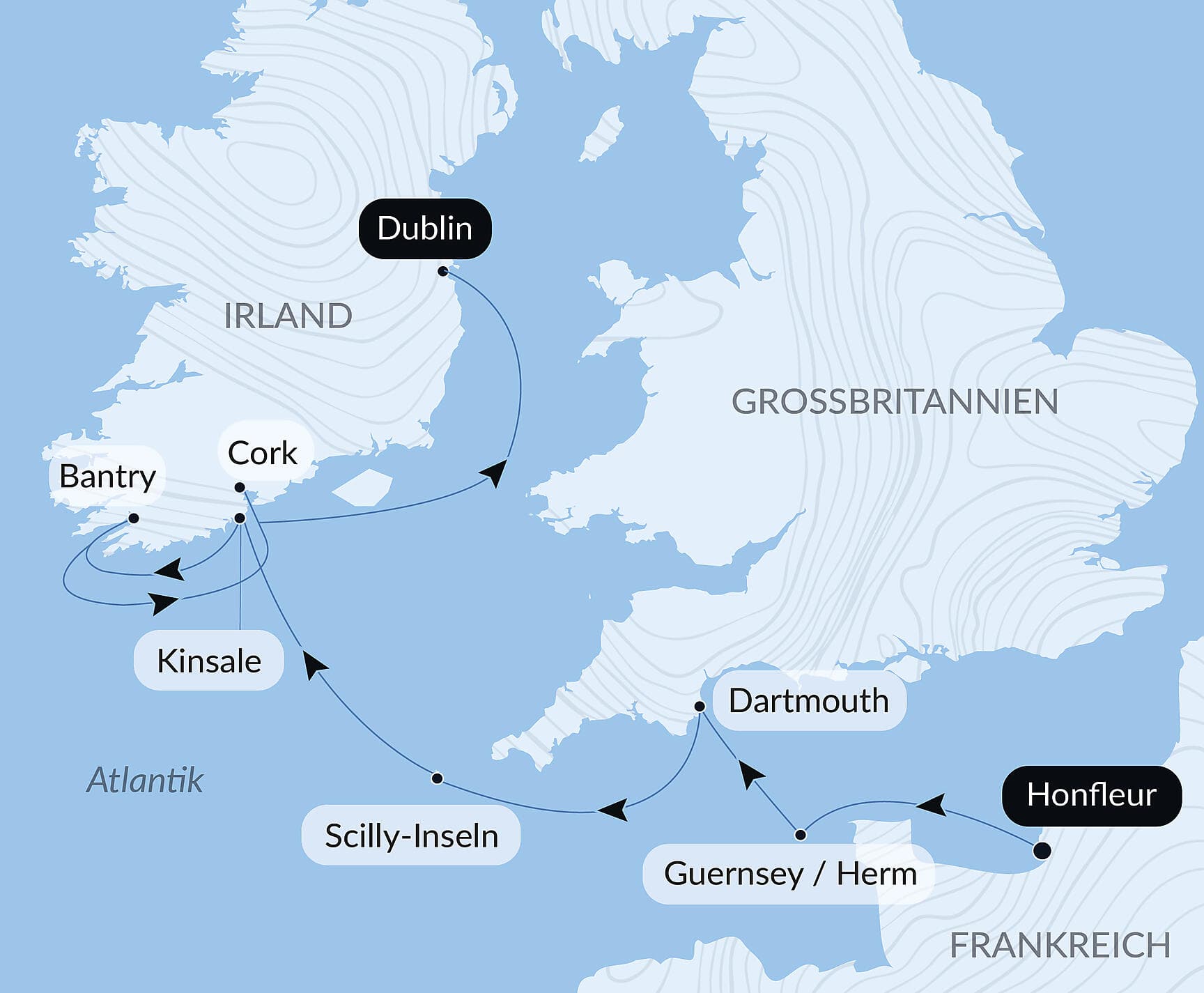 Britische Archipele und keltische Küsten